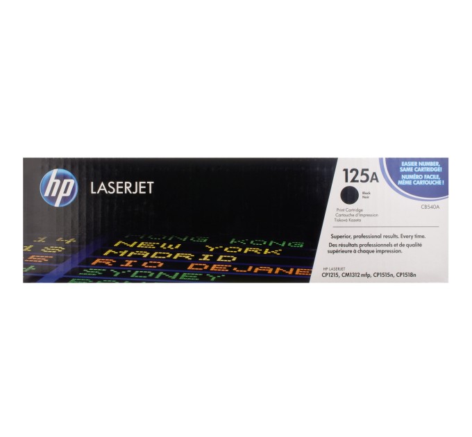 Картридж 125A чорний HP (CB540A)