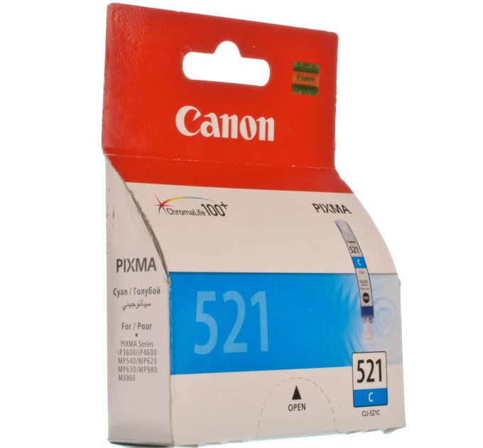 Картридж CLI-521C блакитний Canon (2934B004/2934B006)