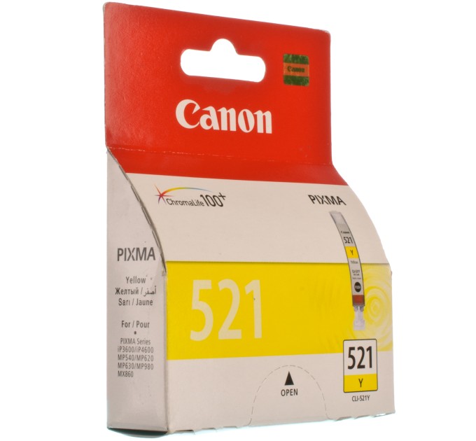 Картридж CLI-521Y жовтий Canon (2936B001)