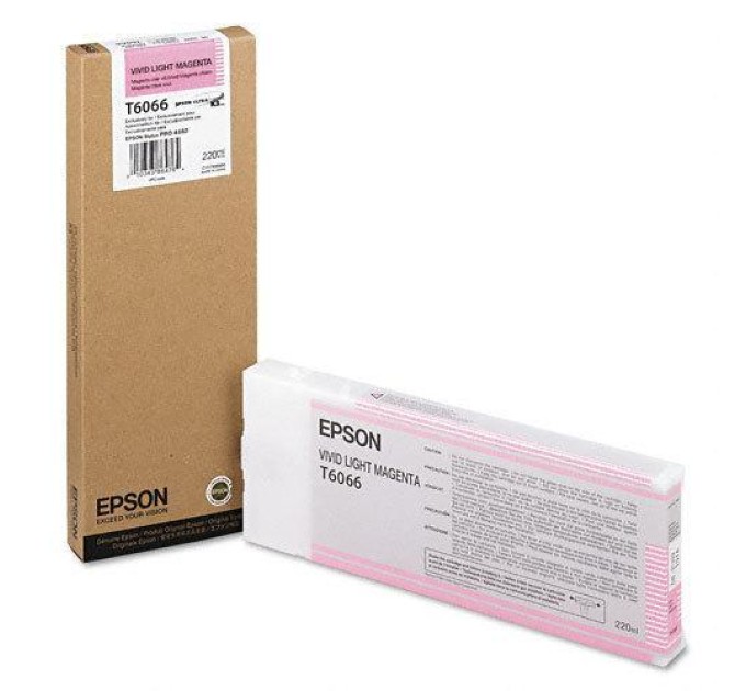 Картридж T606600 яскраво світло-пурпуровий Epson (C13T606600)
