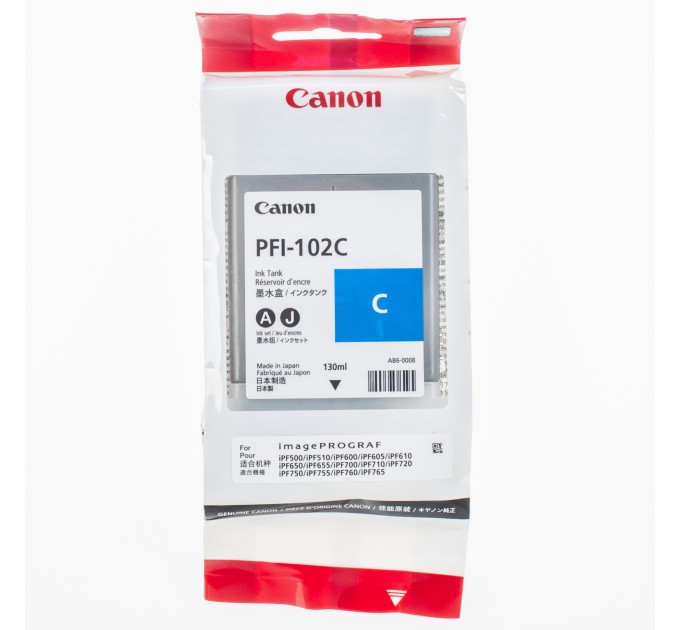 Картридж PFI-102 блакитний Canon (0896B001)