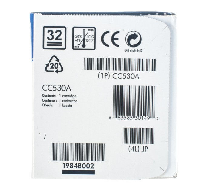 Картридж 304A чорний HP (CC530A)