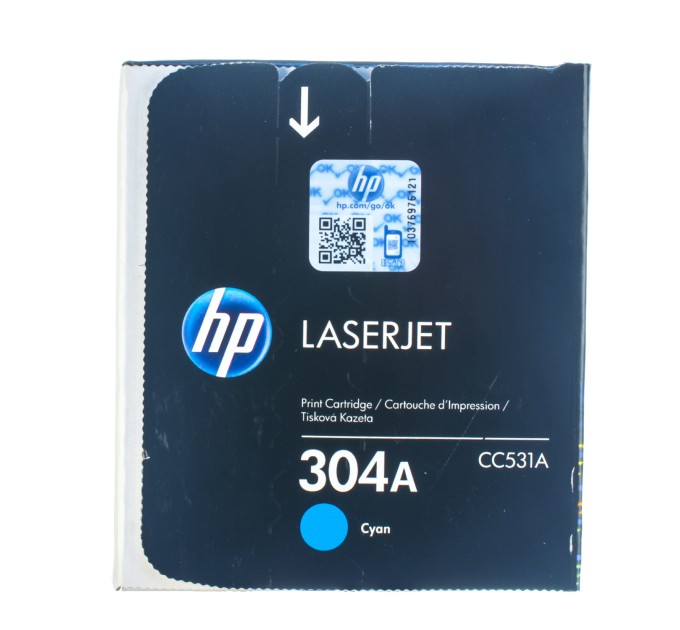 Картридж 304A блакитний HP (CC531A)