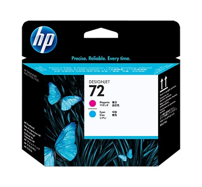 Головка друкуюча №72 пурпуровий/блакитний HP (C9383A)