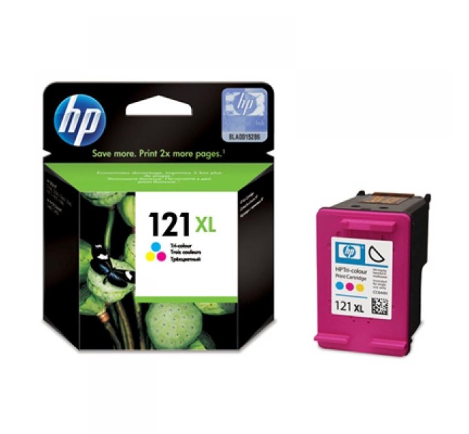 Картридж №121XL кольоровий HP (CC644HE)