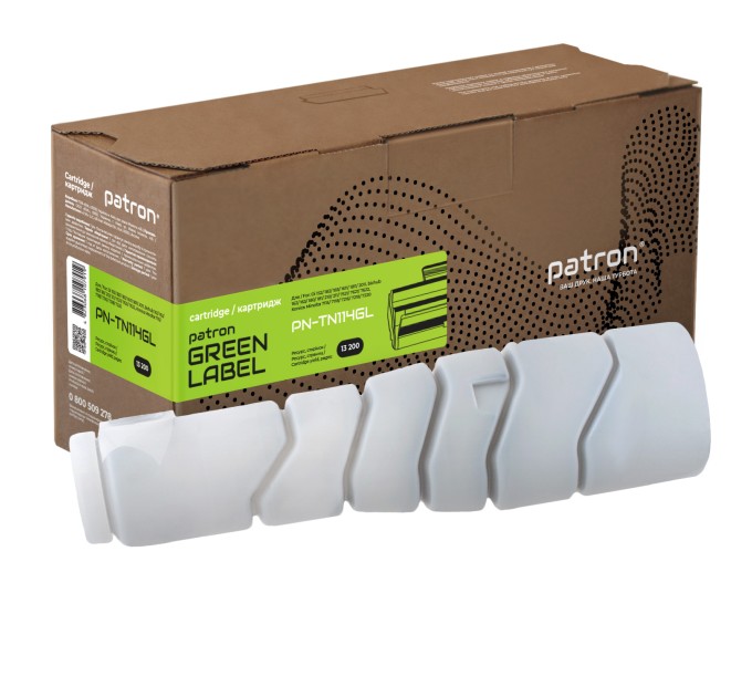 Тонер-картридж сумісний Konica Minolta TN114/106B Green Label Patron (PN-TN114GL)