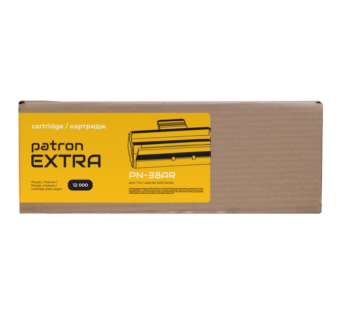 Картридж сумісний HP 38A (Q1338A) Extra Patron (PN-38AR)