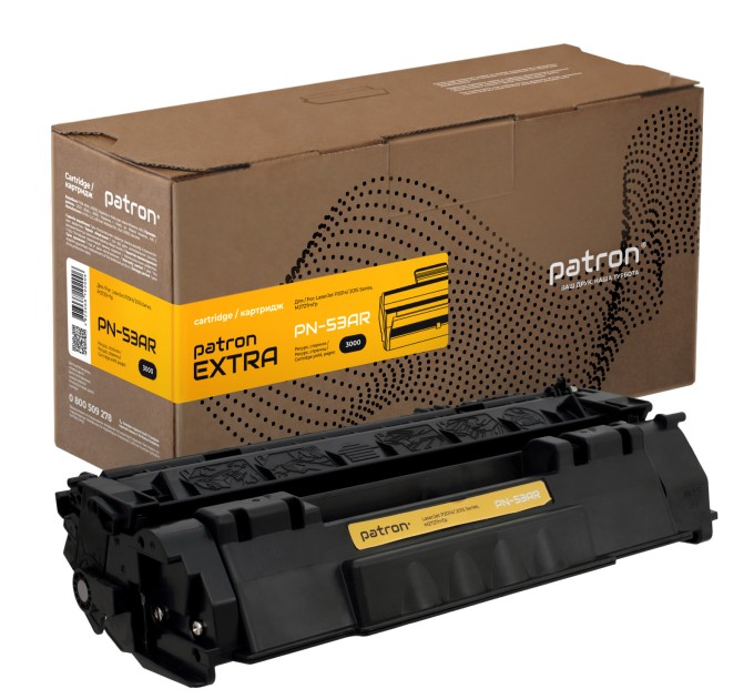 Картридж сумісний HP 53A (Q7553A) Extra Patron (PN-53AR)