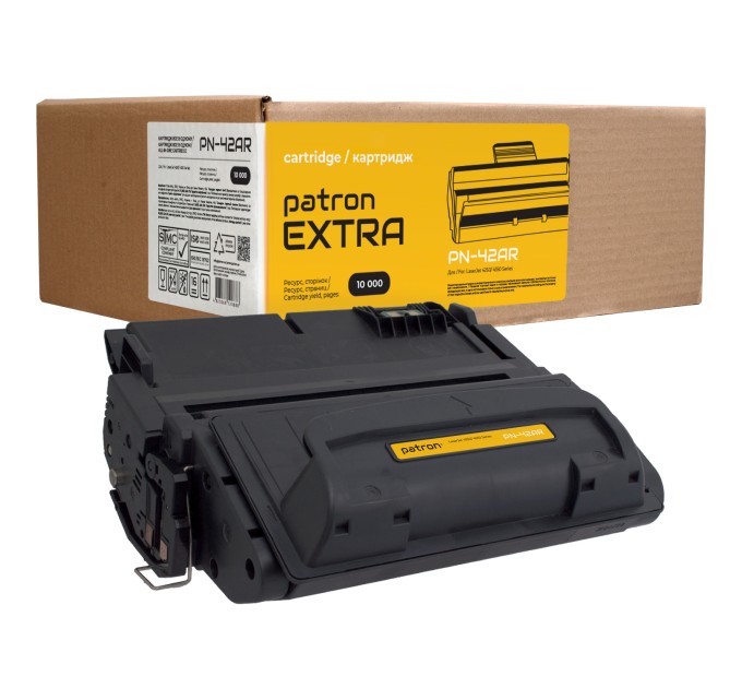 Картридж сумісний HP 42A (Q5942A) Extra Patron (PN-42AR)