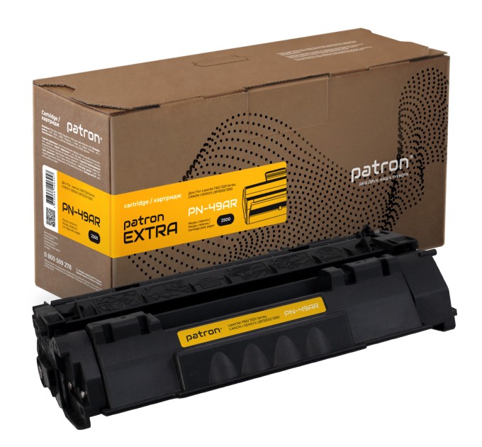 Картридж сумісний HP 49A (Q5949A) Extra Patron (PN-49AR)