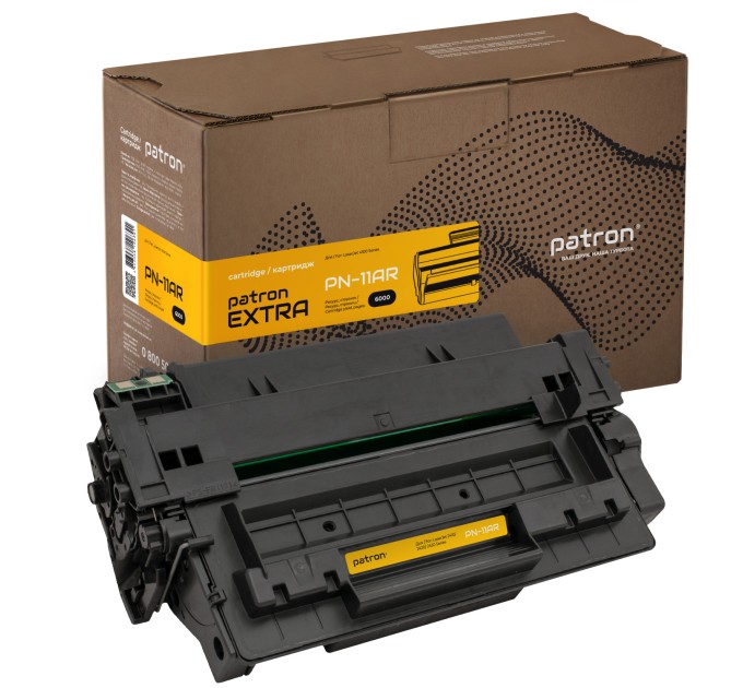 Картридж сумісний HP 11A (Q6511A) Extra Patron (PN-11AR)