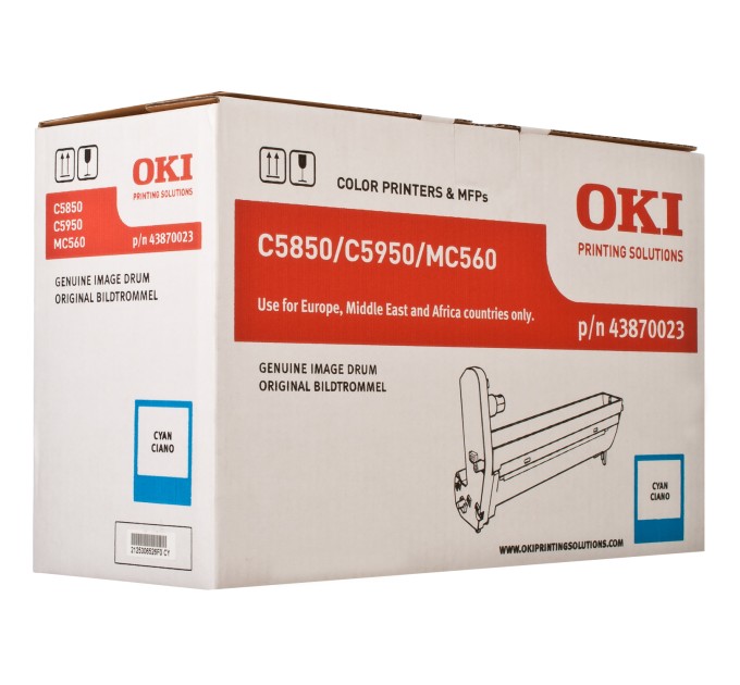 Драм-картридж C5850_5950 блакитний Oki (43870023)