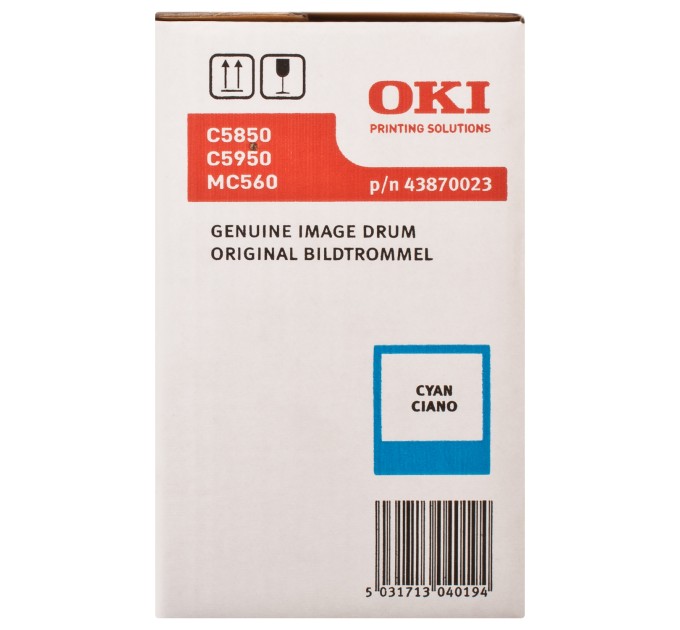 Драм-картридж C5850_5950 блакитний Oki (43870023)