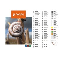 Етикетки самоклеючі А4, 65 на аркуші, 100 л Sapro (S2117) Етикетки самоклеючі А4, 65 на аркуші, 100 л Sapro (S2117)