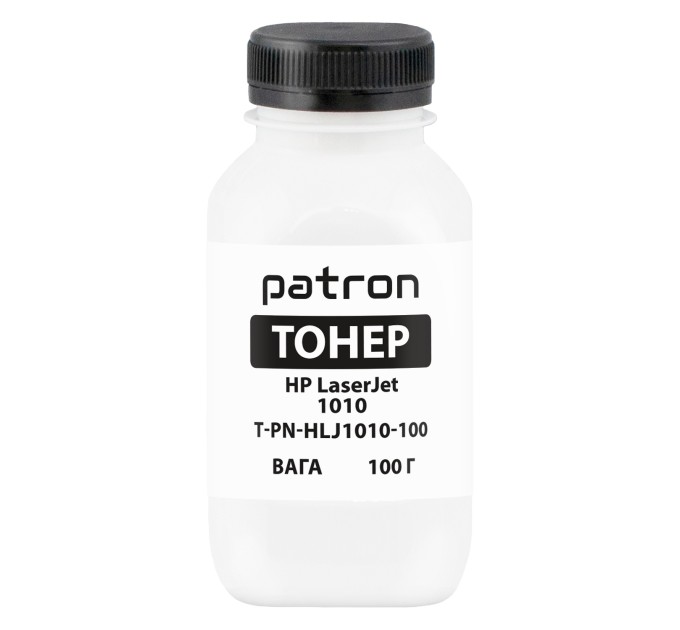 Тонер HP LJ 1010 флакон, 100 г Patron (PN-HLJ1010-100)