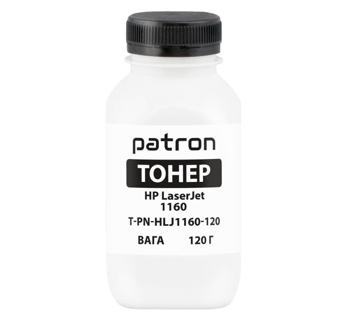 Тонер HP LJ 1160 флакон, 120 г Patron (PN-HLJ1160-120)