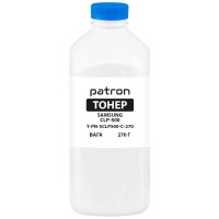 Тонер Samsung CLP-500 флакон, 270 г, блакитний Patron (PN-SCLP500-C-270)