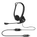 Гарнітура USB PC 960 Stereo, чорна Logitech (981-000100)