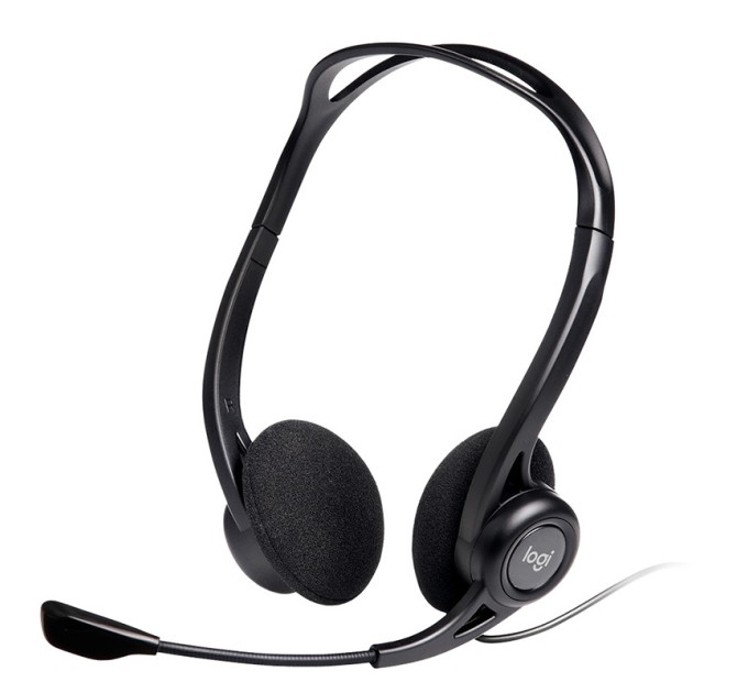Гарнітура USB PC 960 Stereo, чорна Logitech (981-000100)