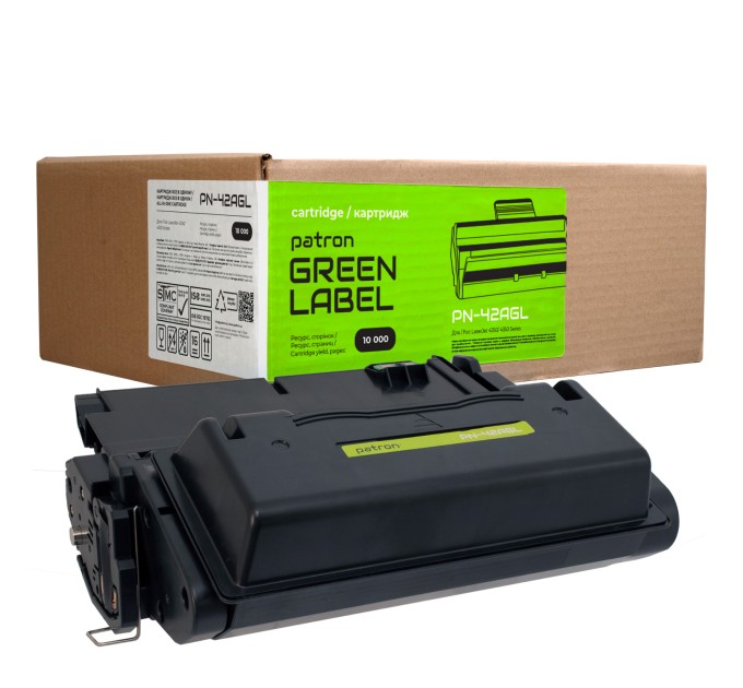 Картридж сумісний HP 42A (Q5942A) Green Label Patron (PN-42AGL)