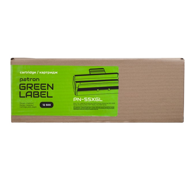 Картридж сумісний HP 55X (CE255X) Green Label Patron (PN-55XGL)