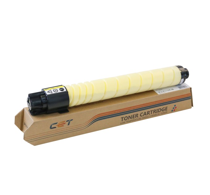 Тонер-картридж сумісний Ricoh Aficio MPC306, 842094/842114 113г, жовтий CET (CET141357)