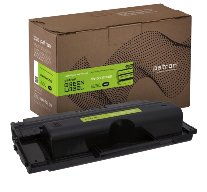 Картридж сумісний Samsung ML-D3470A Green Label Patron (PN-D3470AGL)