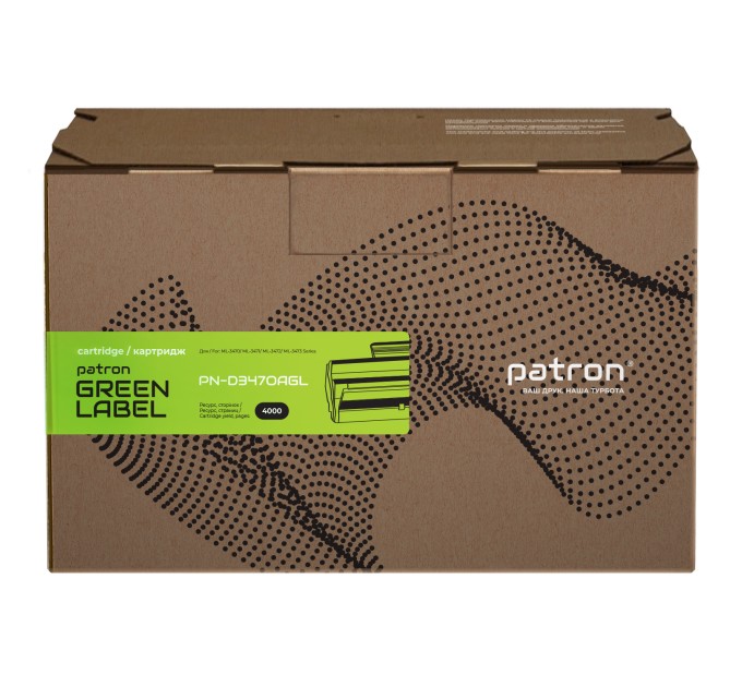 Картридж сумісний Samsung ML-D3470A Green Label Patron (PN-D3470AGL)