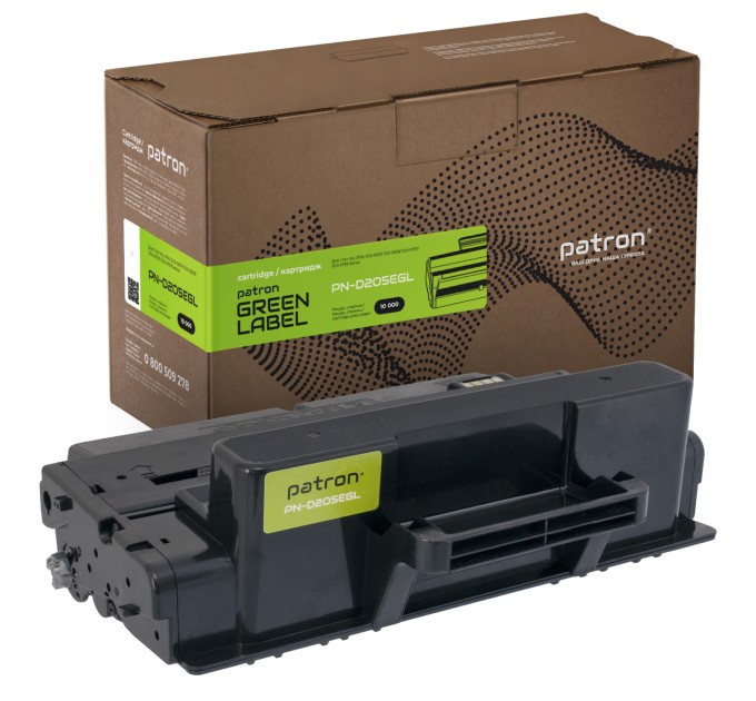 Картридж сумісний Samsung MLT-D205E Green Label Patron (PN-D205EGL)
