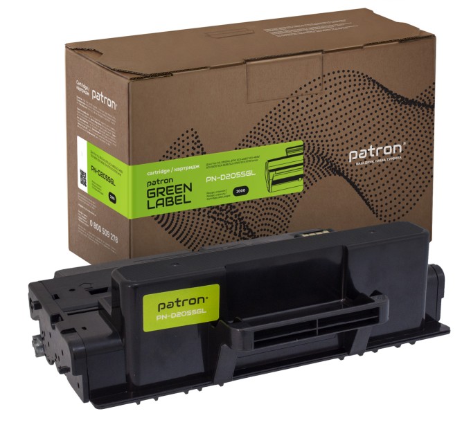 Картридж сумісний Samsung MLT-D205S Green Label Patron (PN-D205SGL)