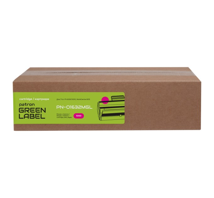 Тонер-картридж сумісний XER 106R01632 Green Label, пурпуровий Patron (PN-01632MGL)