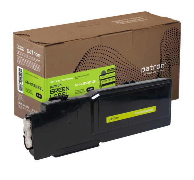 Тонер-картридж сумісний XER 106R03532 Green Label, чорний Patron (PN-03532KGL)