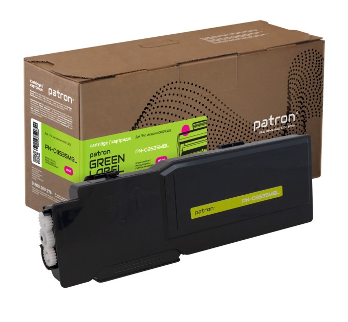 Тонер-картридж сумісний XER 106R03535 Green Label, пурпуровий Patron (PN-03535MGL)