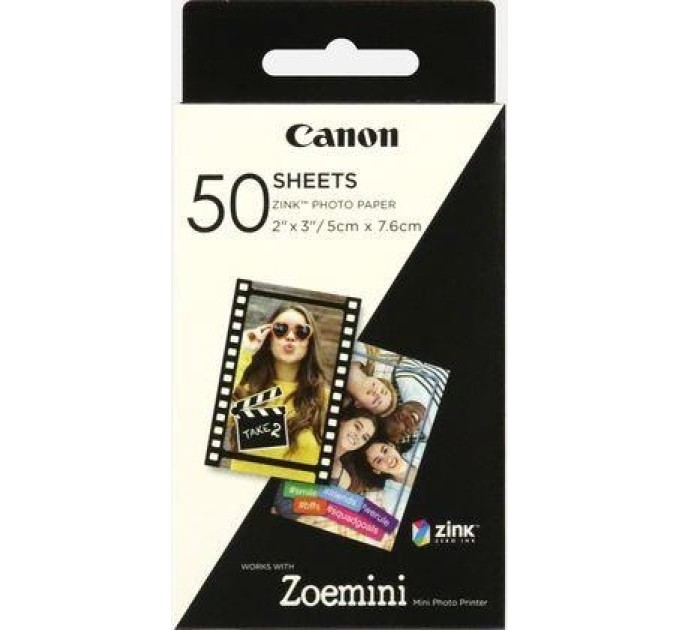 Фотопапір ZP-2030 5x7.5 см, 50 арк Canon (3215C002)
