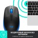 Миша бездротова M190, синя Logitech (910-005907)
