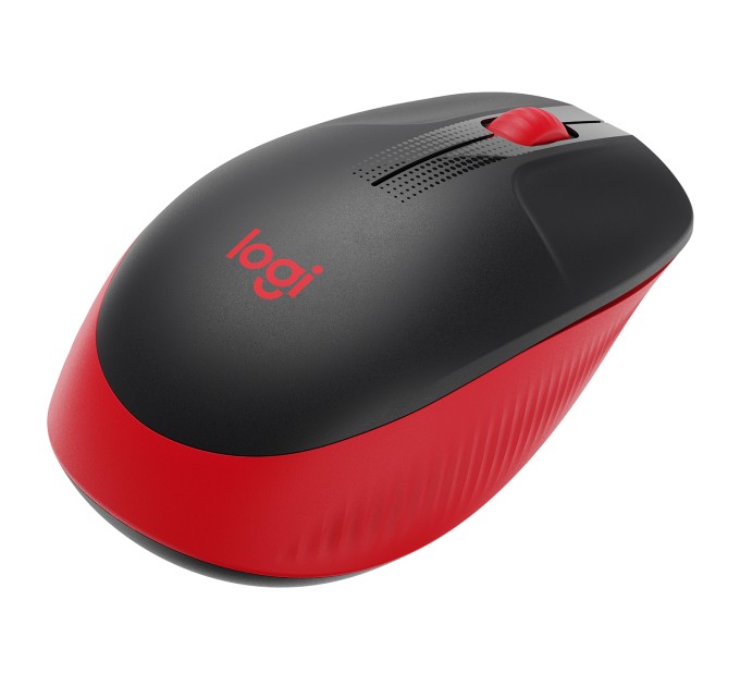 Миша бездротова M190, червона Logitech (910-005908)