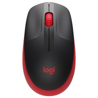 Миша бездротова M190, червона Logitech (910-005908)