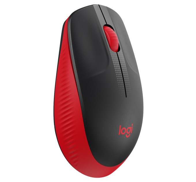 Миша бездротова M190, червона Logitech (910-005908)