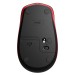 Миша бездротова M190, червона Logitech (910-005908)
