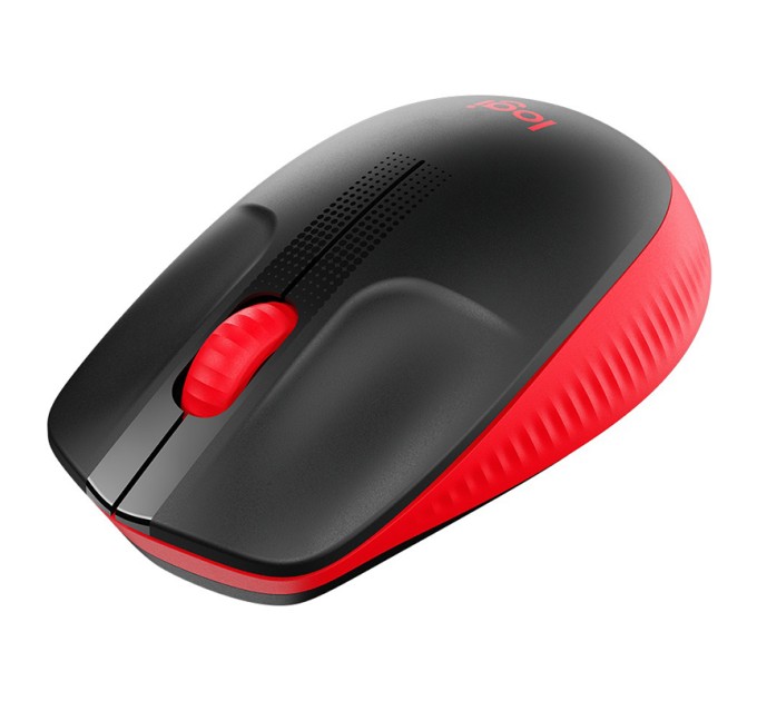 Миша бездротова M190, червона Logitech (910-005908)