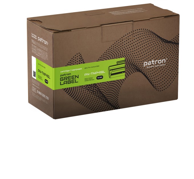 Тонер-картридж сумісний Konica Minolta TNP41 Green Label Patron (PN-TNP41GL)