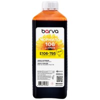 Чорнило для Epson для 106 Y спеціальне 1 л, водорозчинне, жовте Barva (E106-795)