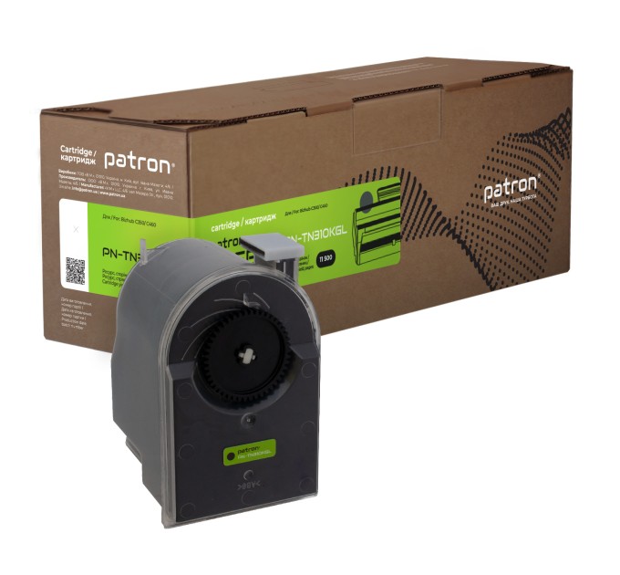 Тонер-картридж сумісний Konica Minolta TN310K чорний Green Label Patron (PN-TN310KGL)