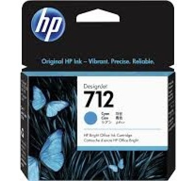 Картридж №712 блакитний HP (3ED67A)