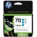 Картридж №712 3-Pack блакитний HP (3ED77A)