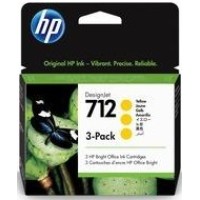 Картридж №712 3-Pack жовтий HP (3ED79A)