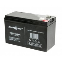 Акумулятор для ДБЖ 12В, 7 Aг Maxxter (MBAT-12V7AH)