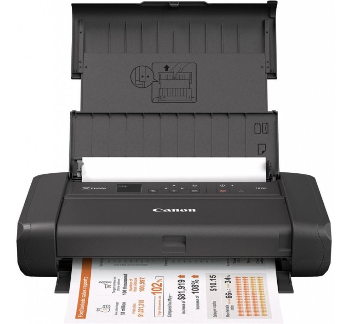 Принтер струменевий Pixma mobile TR150 A4, Wi-Fi Canon (4167C007)