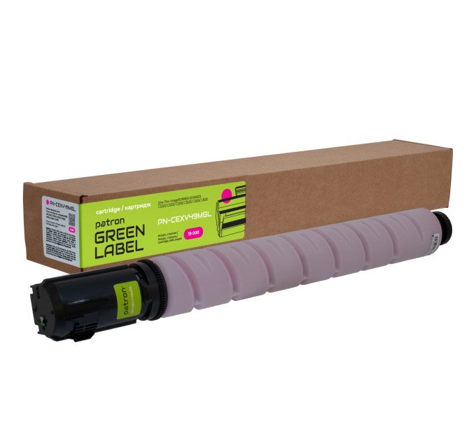 Тонер-картридж сумісний Canon C-EXV49 пурпуровий Green Label Patron (PN-CEXV49MGL)