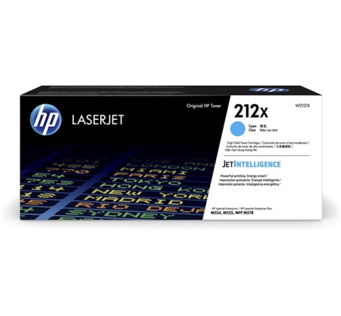 Картридж 212X блакитний HP (W2121X)